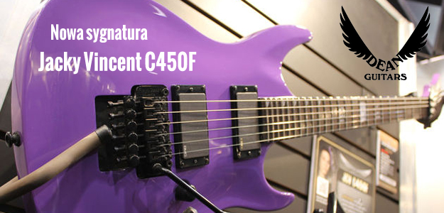 Dean guitars: Jacky Vincent i jego nowa gitara...