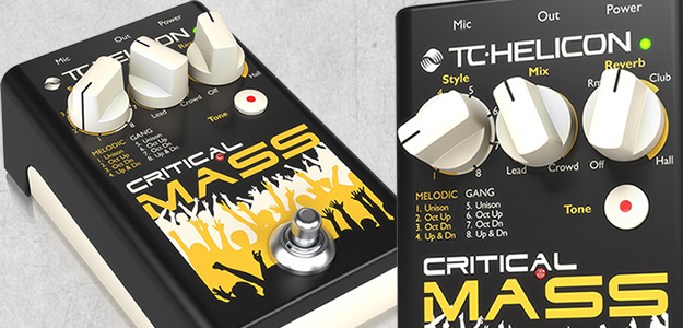 TC-Helicon Critical Mass - efekt śpiewającego tłumu