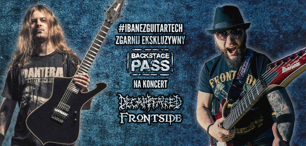 Zgarnij wejściówkę na backstage koncertu Decapitated i Frontside