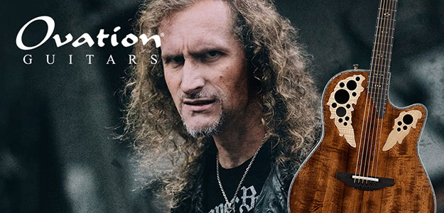 Marek &quot;Spider&quot; Pająk endorserem gitar Ovation