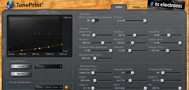 TC Electronic wypuszcza nową wersję aplikacji TonePrint 