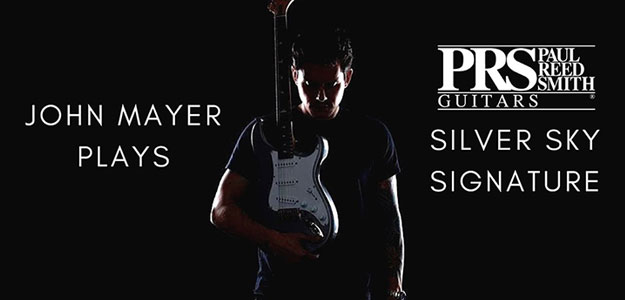 PRS i John Mayer przedstawiają model John Mayer Silver Sky