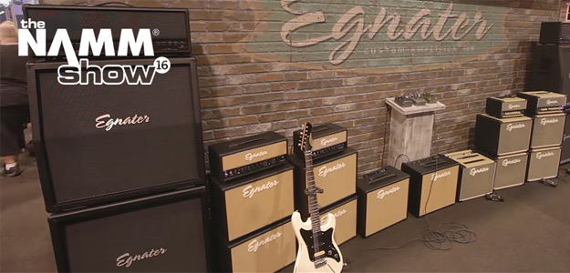 NAMM2016: Wzmacniacze i efekty gitarowe Egnater [Video]