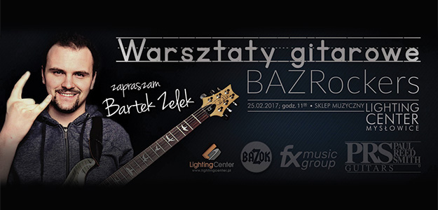 Warsztaty gitarowe z Bartoszem Zelkiem już 25 lutego!
