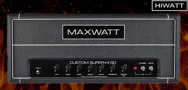 Hiwatt i Mike Fortin przedstawiają Maxwatt Custom Super-Hi 50