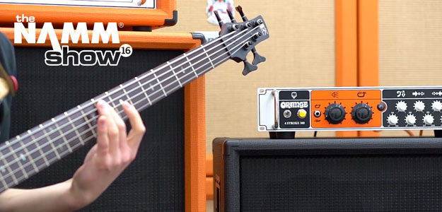 NAMM2016: Orange 4 Stroke - Wzmacniacz dla wymagających basistów