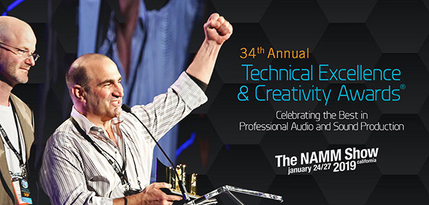 NAMM'19: Znamy zwycięzców 34. edycji TEC Awards