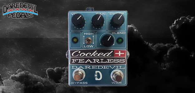  Daredevil Pedals prezentuje hybrydę wah wah i przesteru 