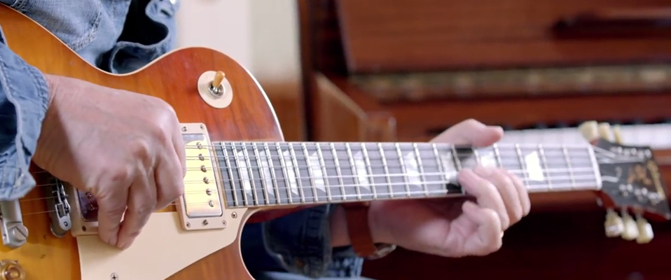 Sygnowany przez Marka Knopflera Les Paul 1958 od Gibson Custom