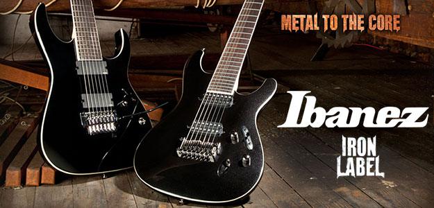 Ibanez Iron Label: premiera nowych gitar z piekła rodem! 