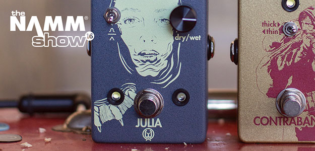 NAMM2016: Julia i Contraband - Dwa nowe efekty od Walrus [Video]