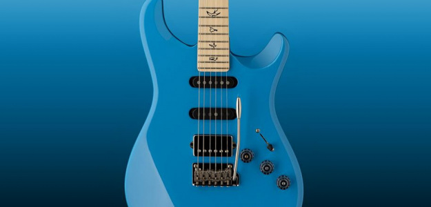PRS Fiore Larkspur - oto nowy instrument gitarzysty Snarky Puppy