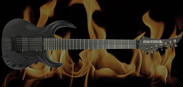 DR2-7 - metalowa nowość w katalogu Esoterik Guitars 