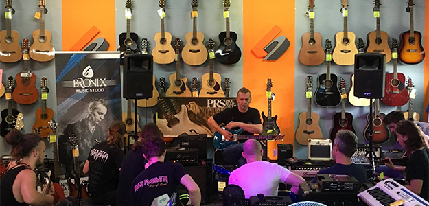 Warsztaty gitarowe pod patronatem PRS Guitars