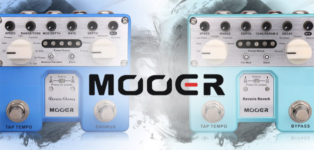 MusikMesse 2016: Mooer przedstawia gitarowe efekty Reverie - Reverb i Chorus