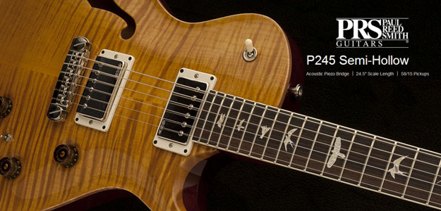 Dwa w jednym, czyli nowy PRS P245 Semi-Hollow