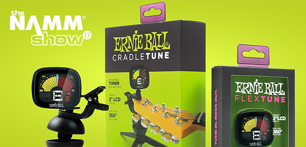 NAMM2017: Ernie Ball zaprezentował tuner CradleTune