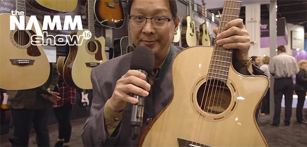 Washburn WCG20SCE - Najciekawszy instrument na targach? [Video]