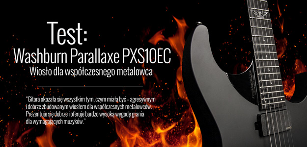 Test gitary Washburn Parallaxe PXS10EC w Infomusic.pl