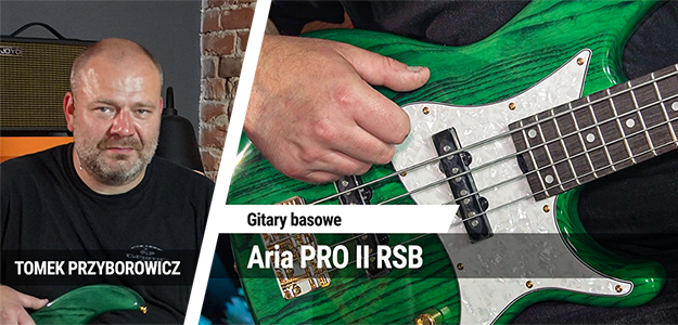 Test gitar basowych Aria PRO II RSB