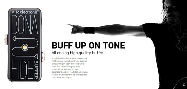 BonaFide - Stuprocentowo analogowy bufor od TC Electronic