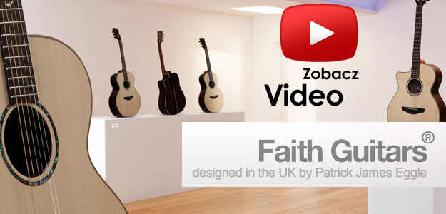 Zobacz i usłysz gitary Faith