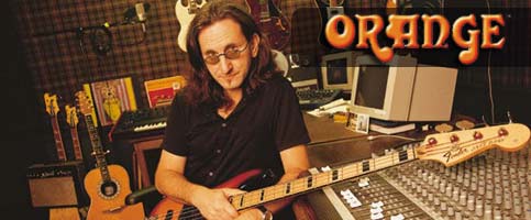 Geddy Lee &amp; Orange Bass Amps