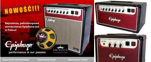 Nowe wzmacniacze Epiphone już w Polsce