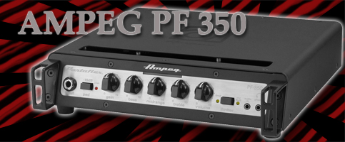 Legendarne brzmienie w kompaktowej obudowie: AMPEG PF 350 HEAD