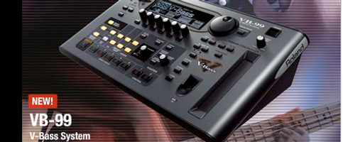 Roland VB-99 Nowy system modelowania gitary basowej