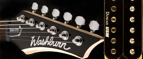 Washburn & Duncan - nowa seria gitar XM