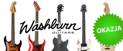 Wyjątkowa oferta cenowa na wiosnę na gitary Washburn