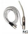 Rduch CMG-n 75 - mikrofon pojemnościowy, mikrofon gęsia szyja 75cm, kolor srebrny - zdjęcie 3