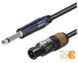 MC Audio GS1N 150 - przewód głośnikowy 2x1,5mm2 1,5m jack-speakon złącza Neutrik NL2FXX-W-S - zdjęcie 1