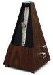 Wittner Piramida 814 K Walnut - metronom mechaniczny z dzwonkiem - zdjęcie 2