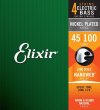 Elixir 14052 NW Light struny do gitary bas. 45-100 - zdjęcie 1