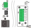 Rduch AMWL 9DSP1D/600 - automatyczny wzmacniacz cyfrowy 600W, 100V i 4-8 om, 8 wejść mikrof. - zdjęcie 5