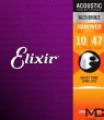 Elixir NanoWeb BR 11152 12-String Light - struny do gitary akustycznej dwunastostrunowej - zdjęcie 1