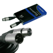 Kabel przewód XLR-XLR AC-PRO-XMXF/0,5 XLRm/f 50 cm - zdjęcie 1