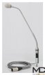 Rduch CMG-n 75 - mikrofon pojemnościowy, mikrofon gęsia szyja 75cm, kolor srebrny - zdjęcie 2