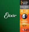 Elixir NanoWeb 14207 Light Medium - struny do gitary basowej pięciostrunowej - zdjęcie 1