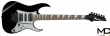 Ibanez RG-350 DXZ BK - gitara elektryczna - zdjęcie 1