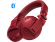 ‌Pioneer HDJ-X5BT-R - czerwone słuchawki bezprzewodowe Bluetooth ♦ 30 DNI NA ZWROT ♦ GWARANCJA DOOR-TO-DOOR ♦ SZYBKA WYSYŁKA - zdjęcie 2