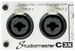 Studiomaster C 3X - mikser dźwięku 1U 4 kanały mikrofonowe, 4 tory stereo - zdjęcie 3