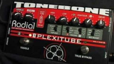 Radial Tonebone Plexitube Tube Distortion Pedal