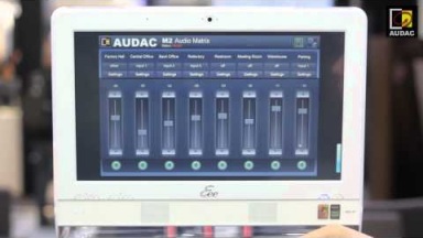 AUDAC M2 at Prolight + Sound 2012