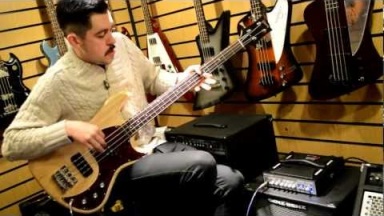 Gibson - 2013 EB Bass Demo at GAK!