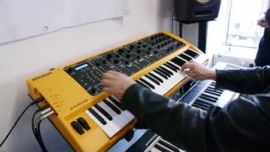 Studiologic Sledge 2.0 synth at Musikmesse 2014