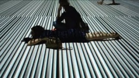 Ryoji Ikeda: Test Pattern 100m Version at Ruhrtriennale 2013