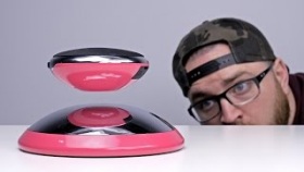 Levitating speaker = MIND BLOWN!
